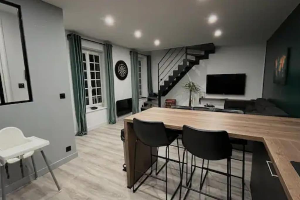 Quartier Historique Duplex 6Pers Apartamento Saint-Valery-en-Caux Exterior foto